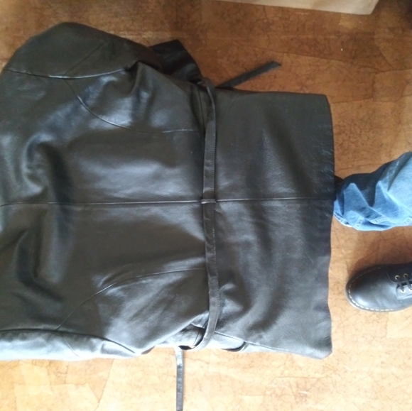 Leather world Italian leather jacket. Large - Picture 4 of 4